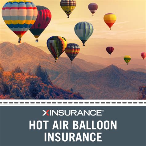hot air balloon insurance companies